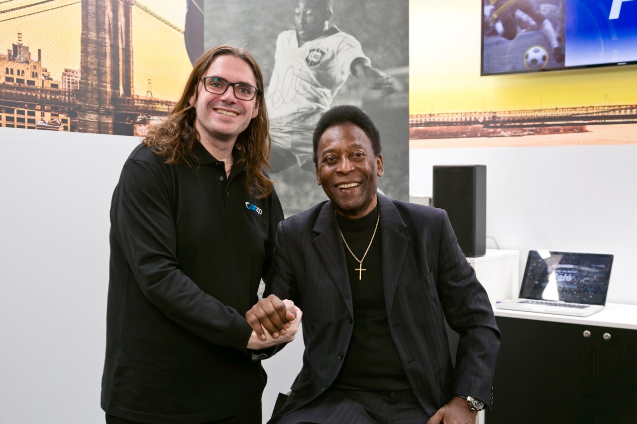 Meeting a legend – Pele