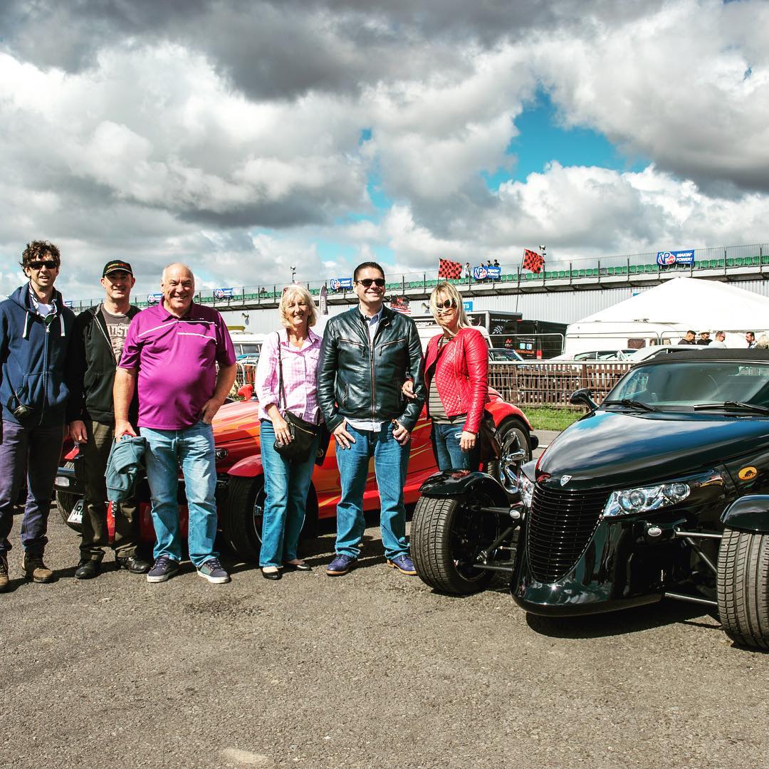 The Prowler gang at Santa Pod