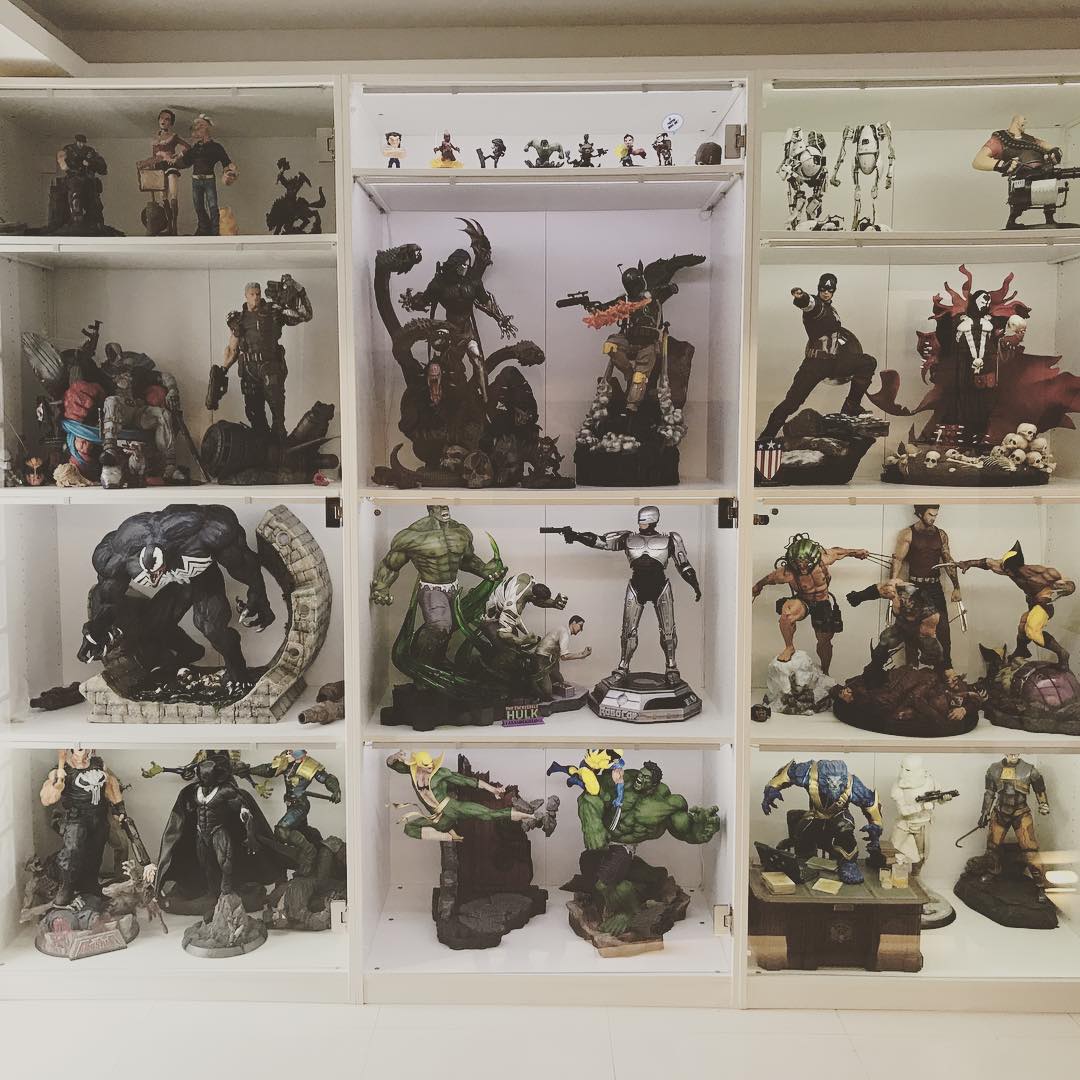 Need allot more shelves !!