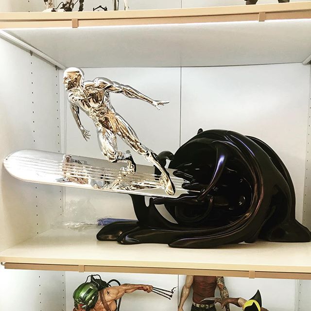 Silver Surfer has arrived, not a millimetre to spare on the PAX shelves!