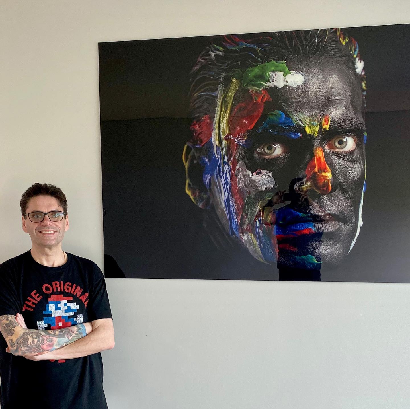 The photo I worked on with Steve has arrived, looks amazing ! Super happy