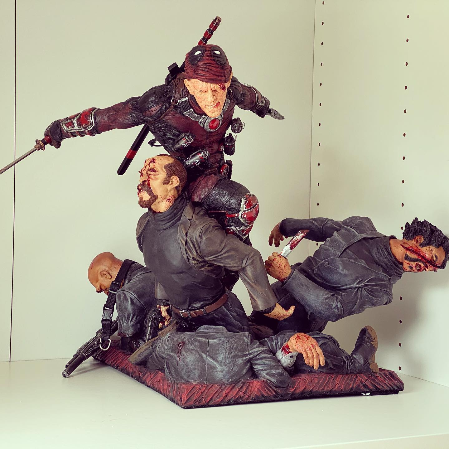 Deadpool! – Had this statue for over 2 years now, but had not displayed it yet.