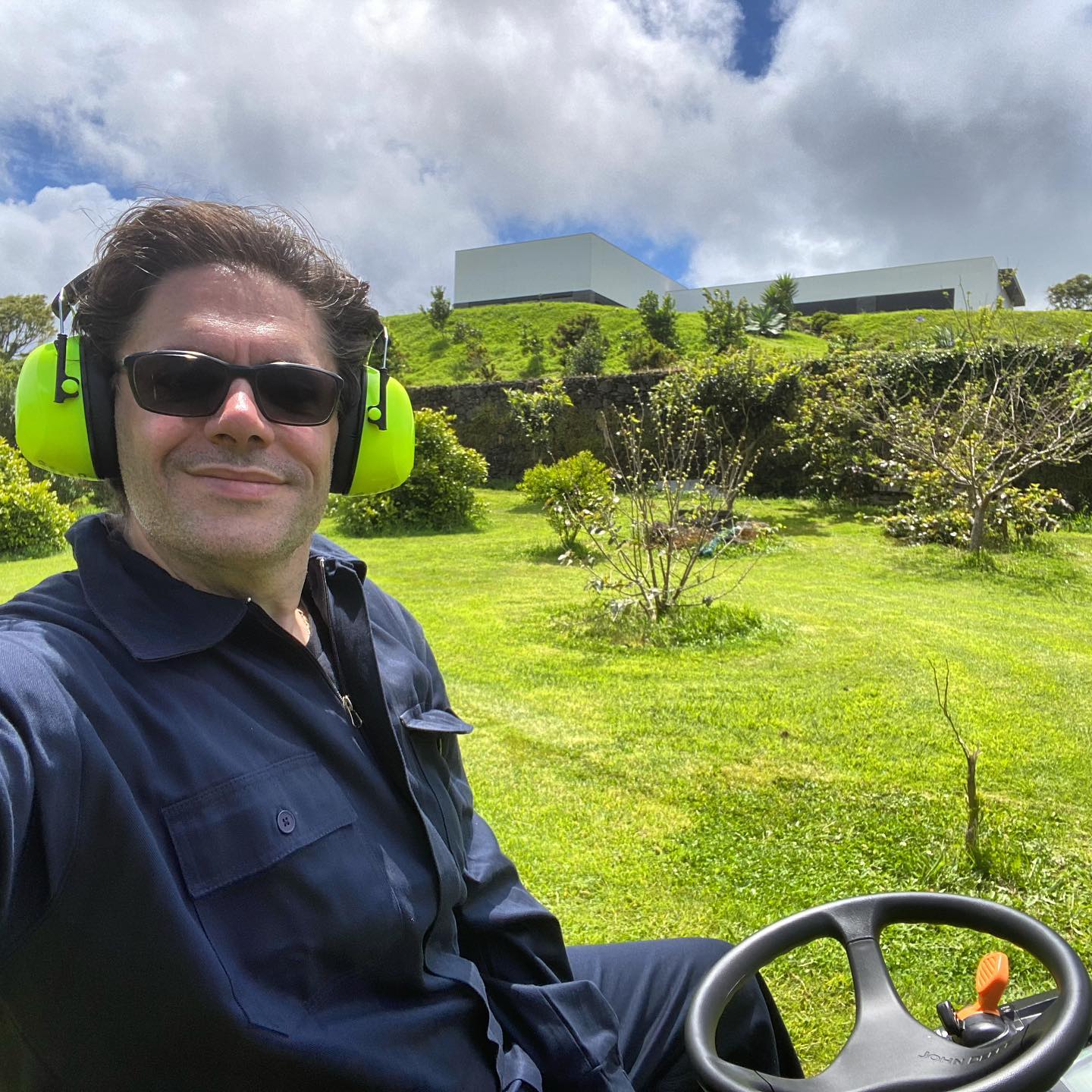 Best part of the weekend !! Mowing