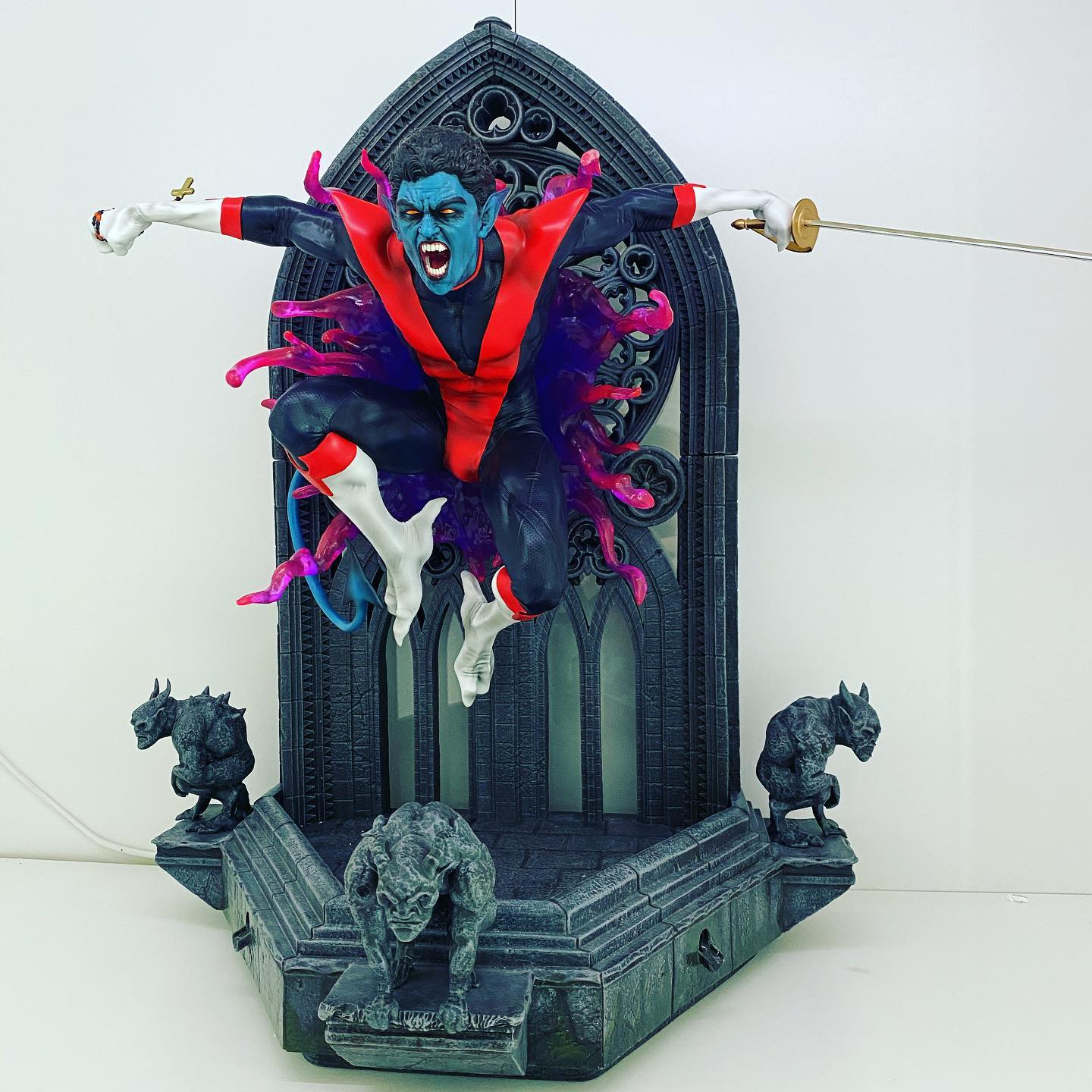 Nightcrawler arrived !! This is the longest I ever waiting for a statue (4+ years) but totally worthwhile