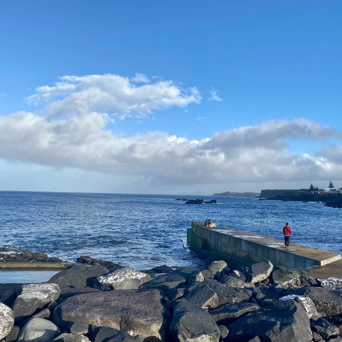 Poços de São Vicente no final da tarde