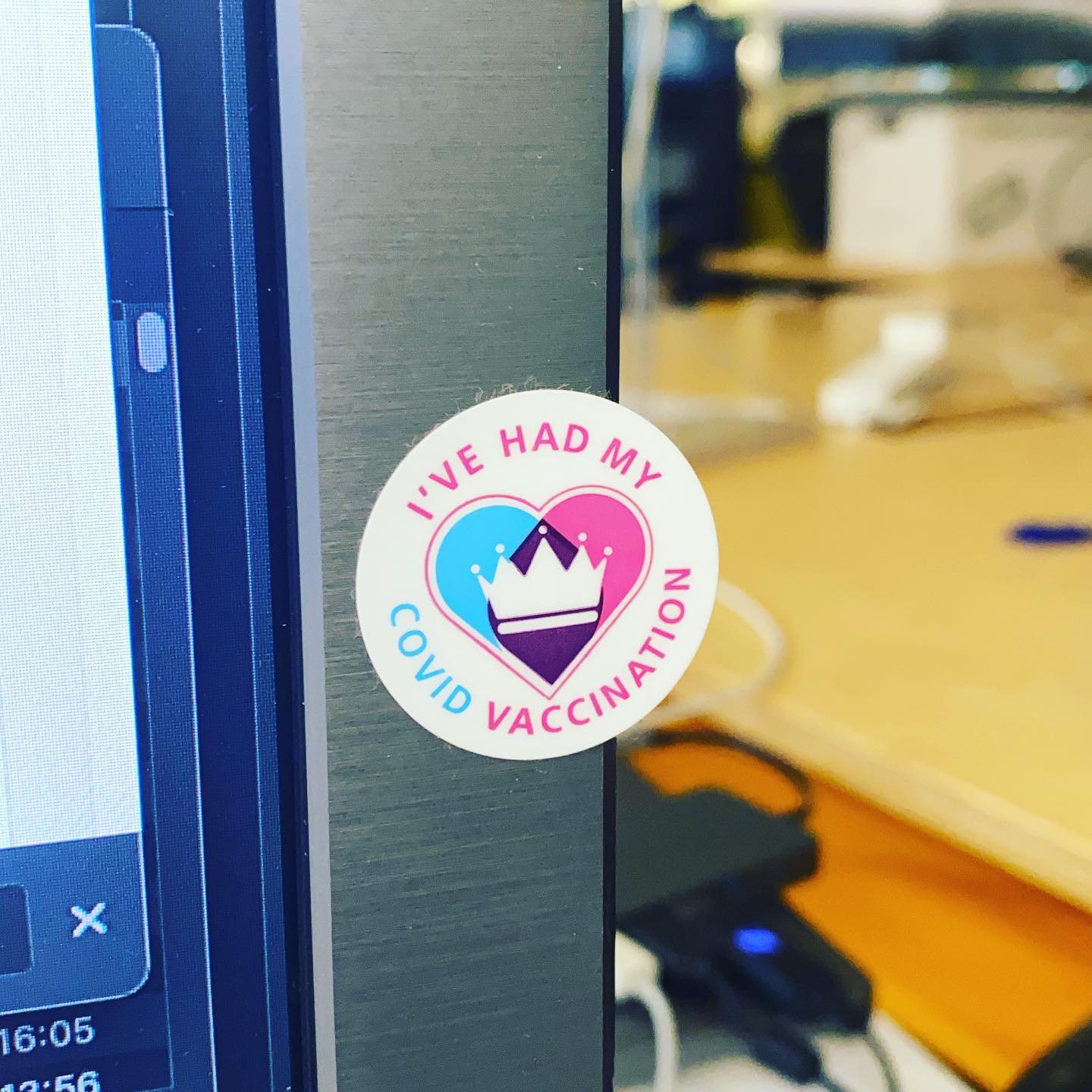 Second vaccine is done