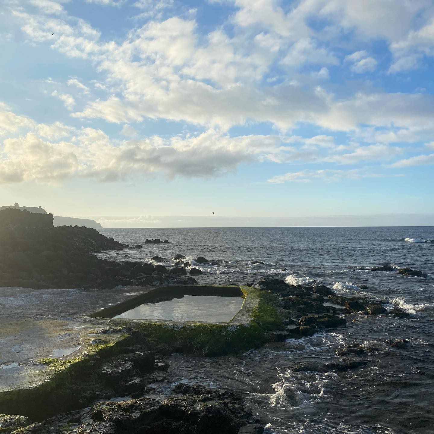 Poços at the end of the day