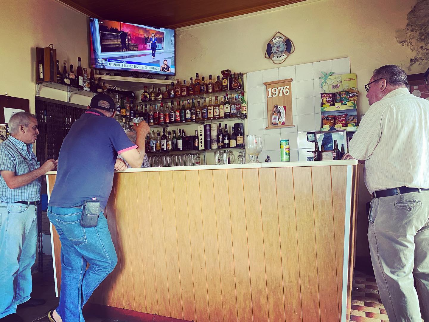 Tasca no sábado de manhã !