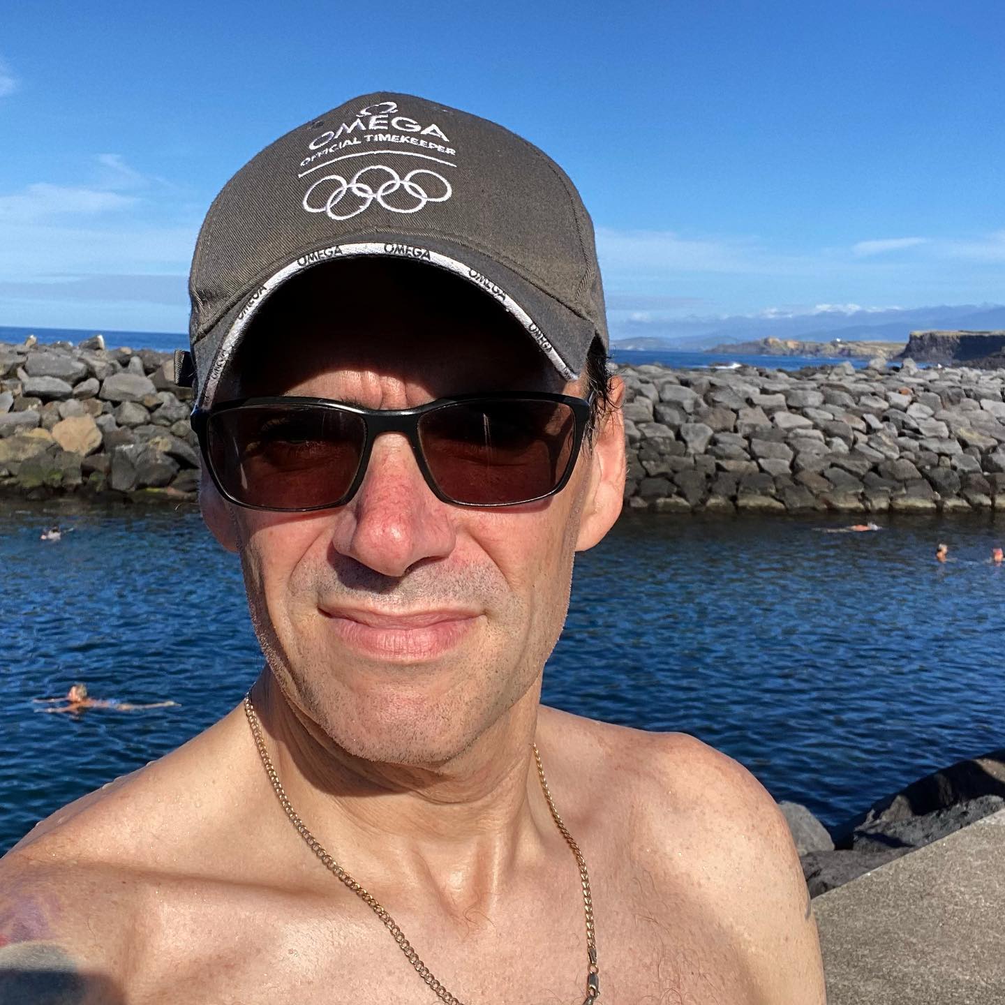 What incredible weather we got today!! ️… just had to come for a swim after work 🏖