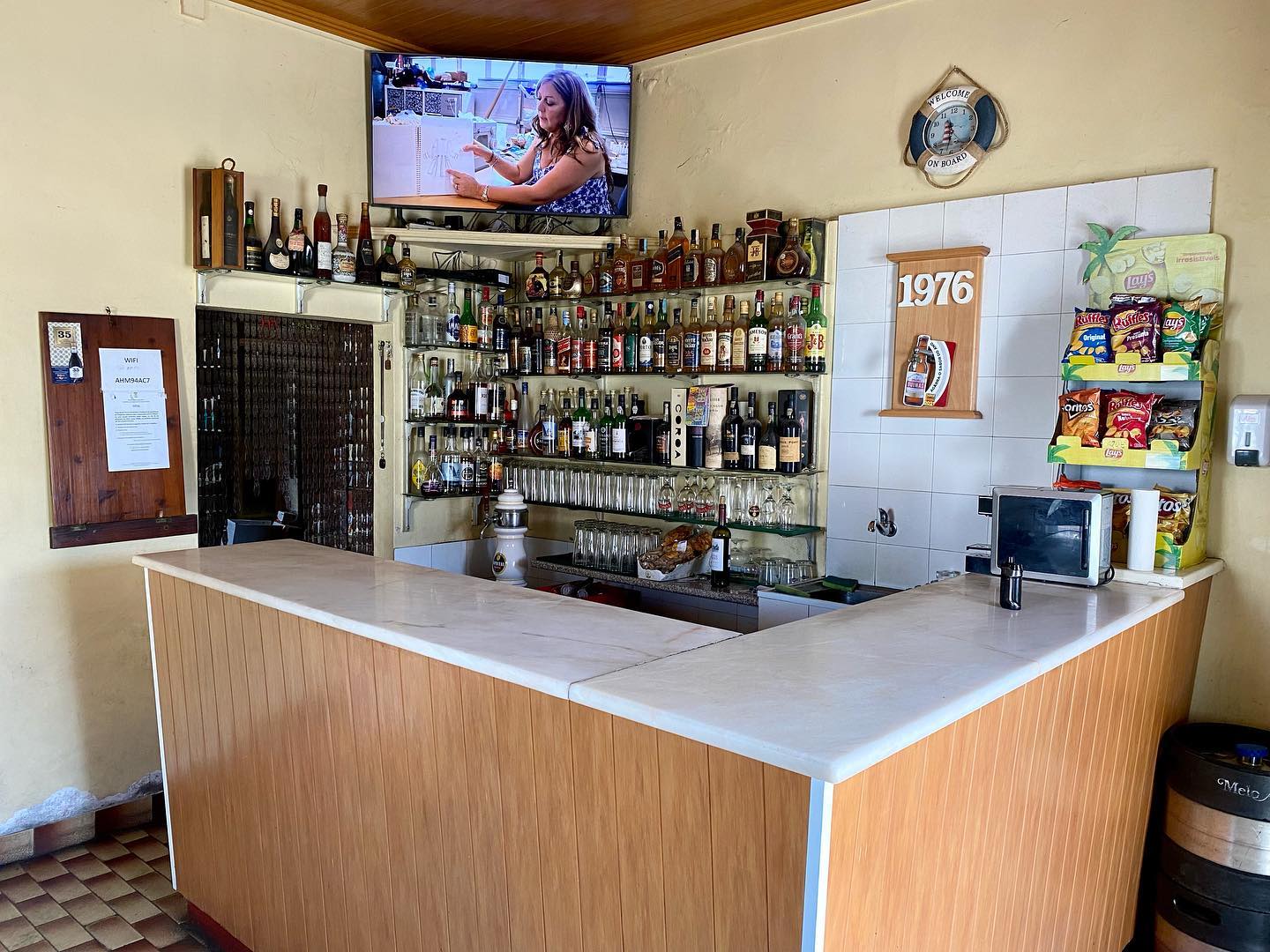 Small pub around the corner from my home, cheap beer …