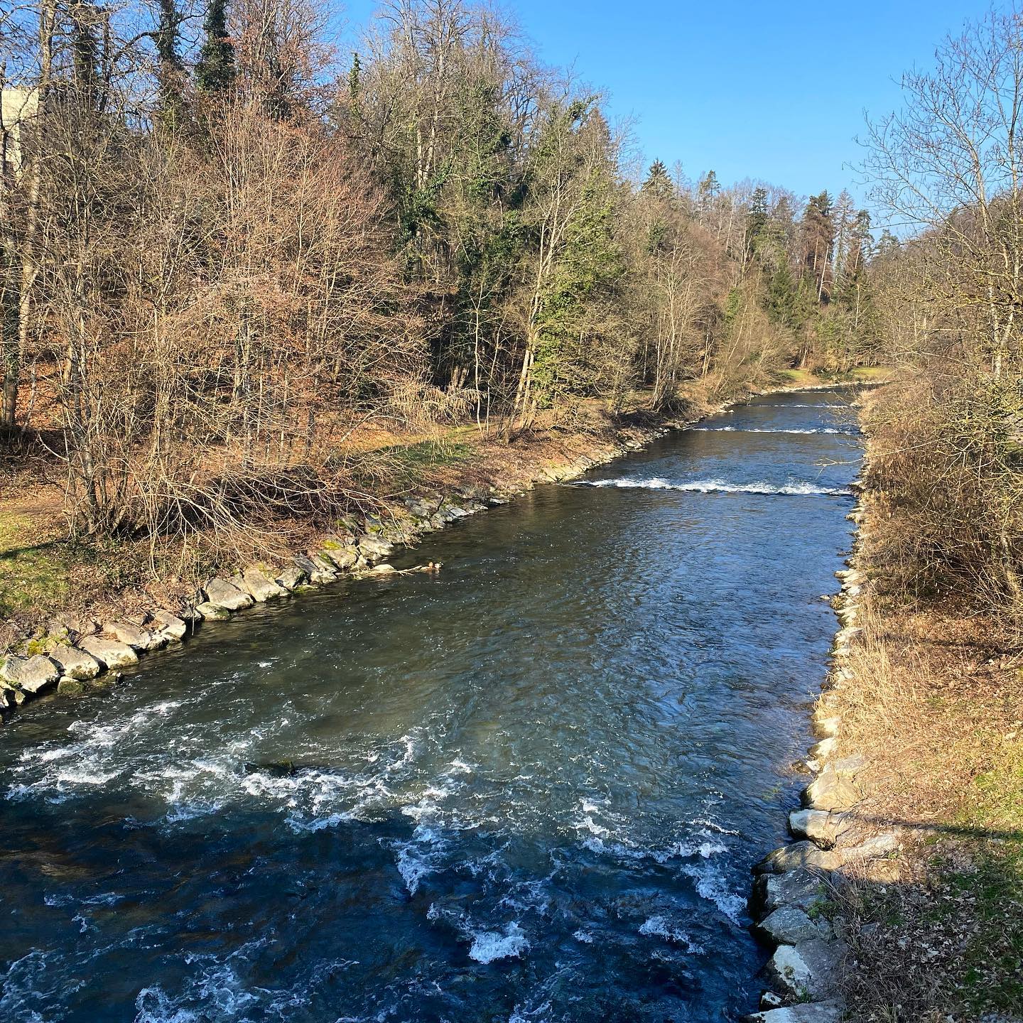 It’s cold but beautiful