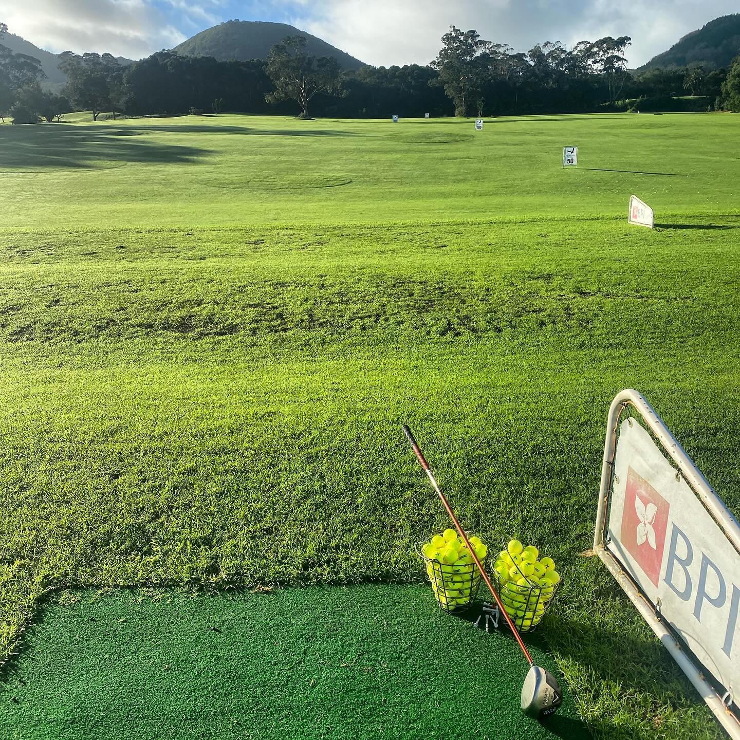Awesome day to hit a few at the range