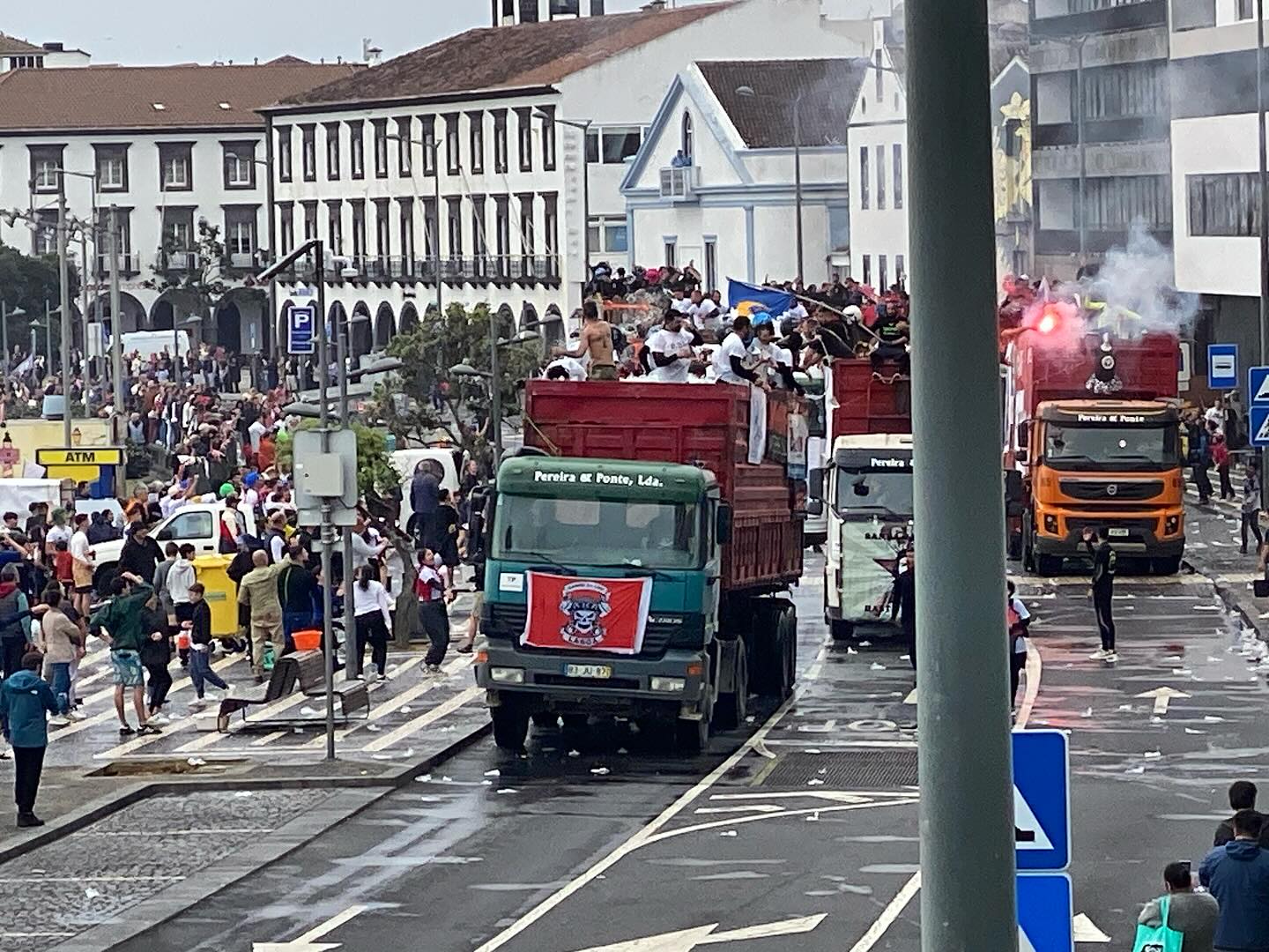 Batalha das limas em Ponta Delgada