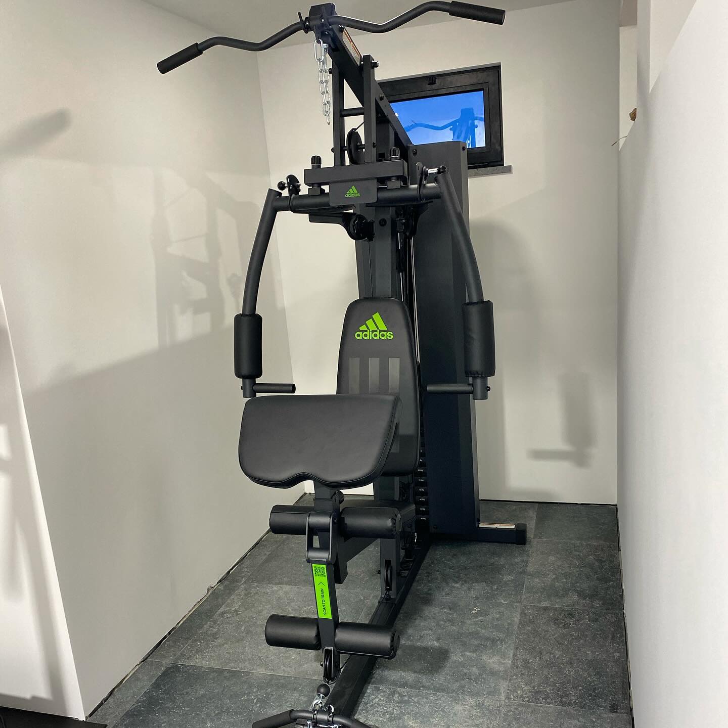 New Gym equipment is setup… now to use it