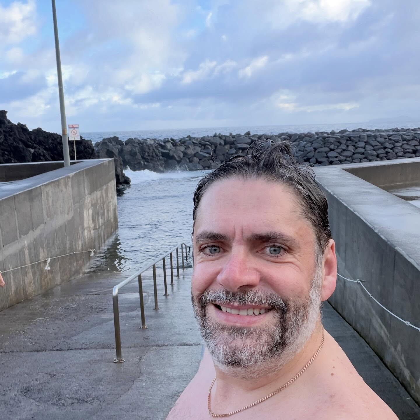 Primeiro banho do ano já está feito #2026